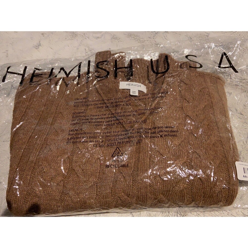 Heimish sweater espresso womens small womens medium brown sweater warm sweater